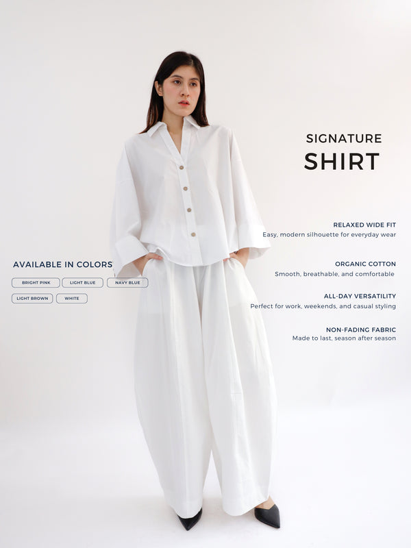 Signature Shirt in White