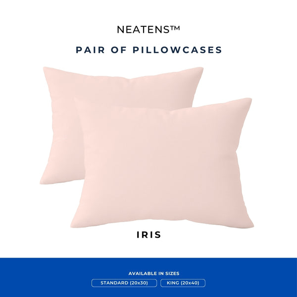 PLAIN IRIS PILLOWCASE