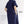 Everyday Linen Dress in Navy Blue