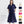 Everyday Linen Dress in Navy Blue