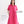 Everyday Linen Dress in Bright Pink