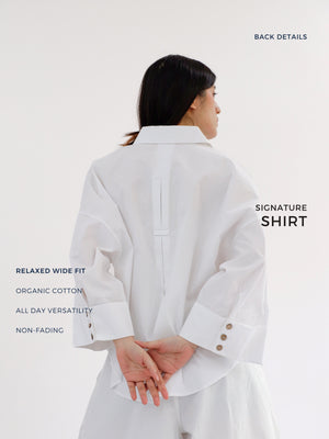 Signature Shirt in White