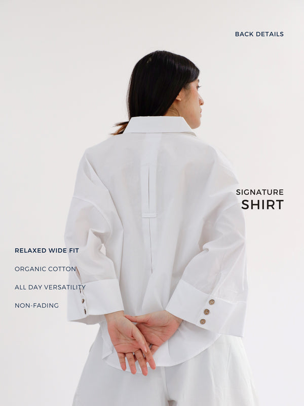 Signature Shirt in White
