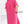 Everyday Linen Dress in Bright Pink