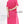 Everyday Linen Dress in Bright Pink