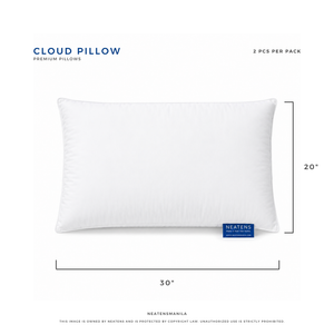 PREMIUM CLOUD PILLOWS (2 PCS PER PACK)