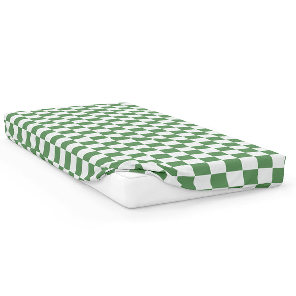CHECKERED FITTED SHEET